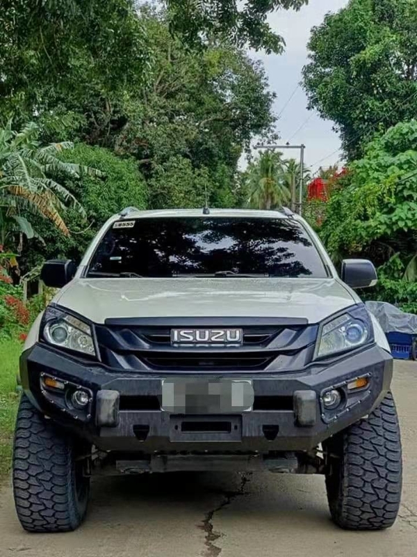 2012-2017 Isuzu Dmax Bullbar Powder Coated Steel 4x4 Winch Bumper